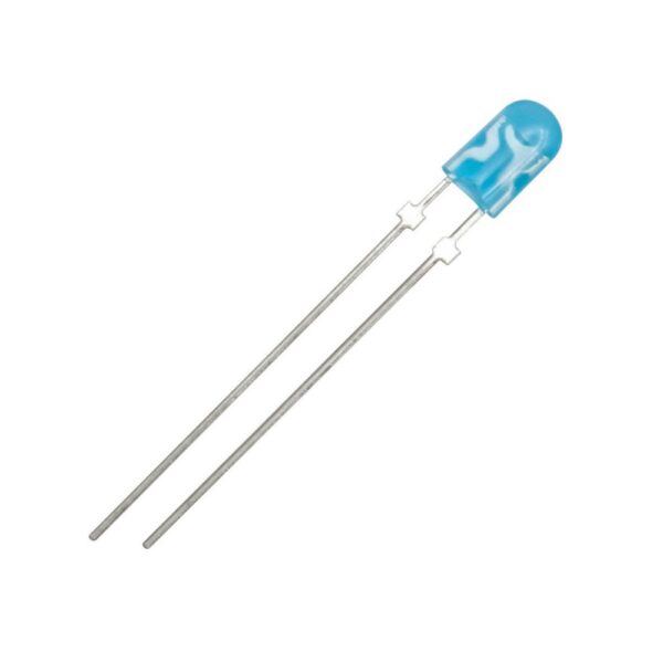 LED اوال 5mm آبی تابلو روانی بسته100 تایی