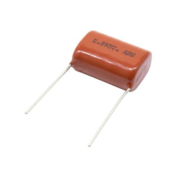 خازن پلی استر 2.2uF / 250V / 20% بسته200 تایی